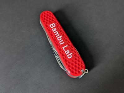 Knife Handle - Bambu Lab meet Swiss