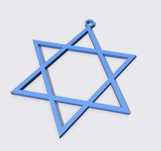 Star of David Ornament
