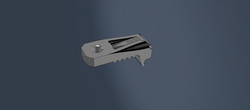 Reinforced Front Clamp for ToolHead V1.0 V-core 4 and 3.1