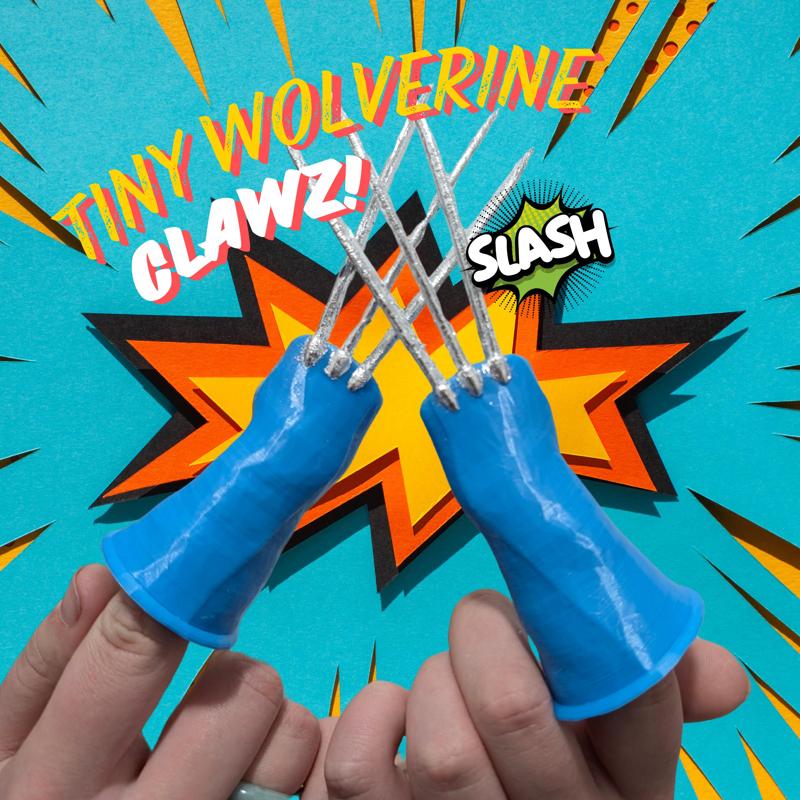 Tiny Wolverine Clawz - Classic Tiger Stripe Edition