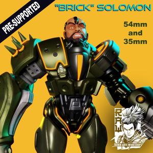 Brick Solomon - Cyberpunk Enforcer