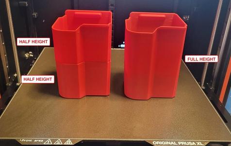 Milwaukee Packout Deep Organizer Bins - Half Height - No Dividers 