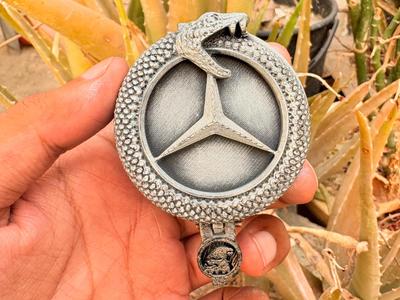 MERCEDES OPIUM BOX JEWELERY CONTAINER 