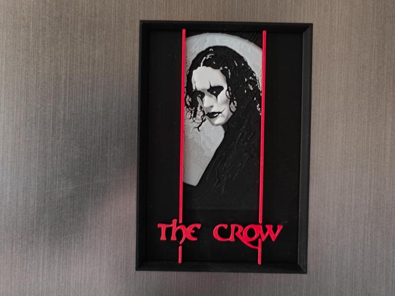 The Crow movie poster fridge magnet