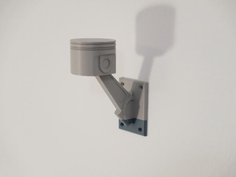 piston wall hook