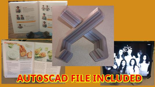 Textbook/Cookbook/Tablet Stand