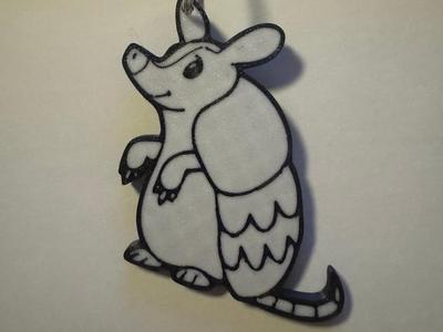 Armadillo Keychain AMS/NoAMS version