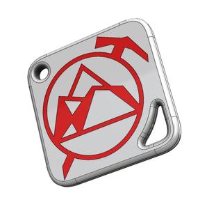 Keychain on string