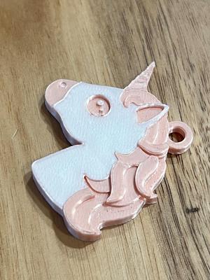 Unicorn Keychain