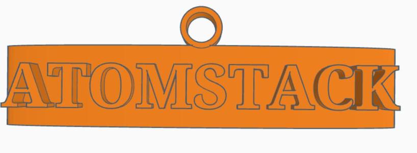 Atomstack keychain