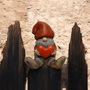 Gnome Holding Heart