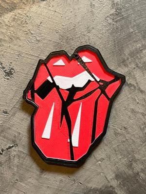 Rolling Stones "Tongue and Lips" 2023 - Angry Keychain