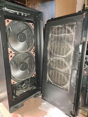 fractal north 2x140mm front fan cover