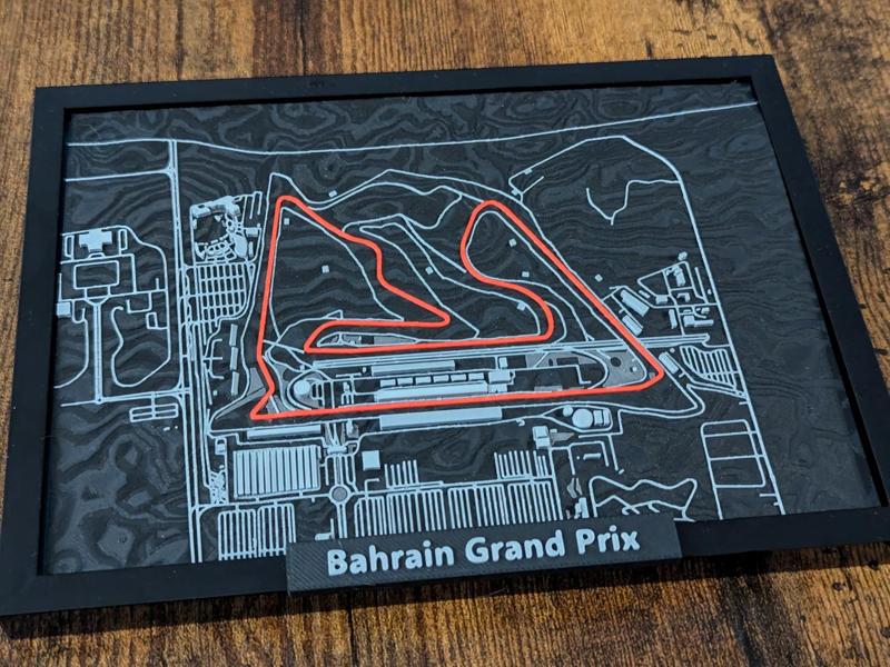 Bahrain Circuit 3D Miniature