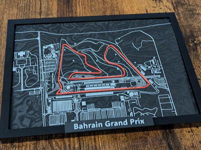 Bahrain Circuit 3D Miniature