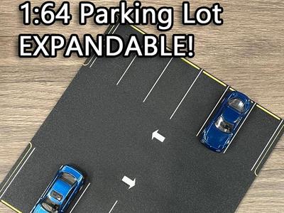 1:64 Diecast EXPANDABLE parking lot - AMS