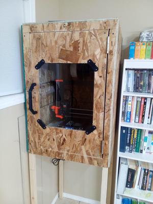OpenClosure - low cost open source 3d printer enclosure