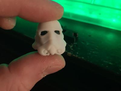 Removable helmet for Dummy 13 Storm Trooper