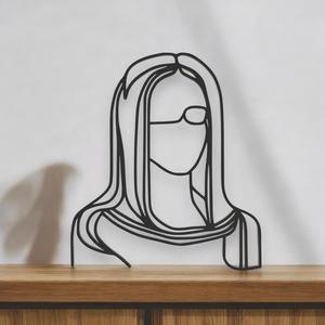 Mona Lisa Line Art - Desktop Line Art