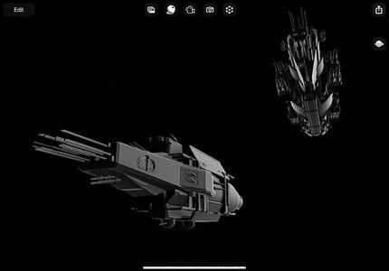 Earthforce Mercury Class Courier Ship