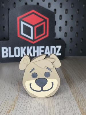 Blokkheadz BooBoo Bear - Magnet, Ornament and Regular Collectible