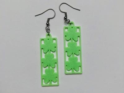 Clovers earrings no AMS 0.4 mm nozzle