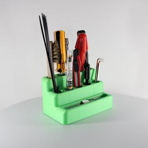 3D Printable Tools Organizer, Storage Box