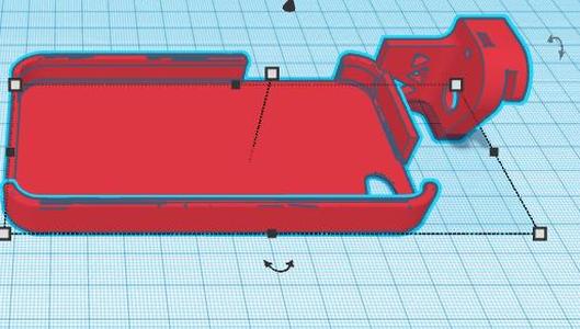 Ender 3 IPhone 4/4s X axis mount