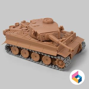 Foldable Tank TIGER-I early production