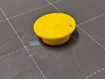 Tent Stake Pusher with Lanyard Hole