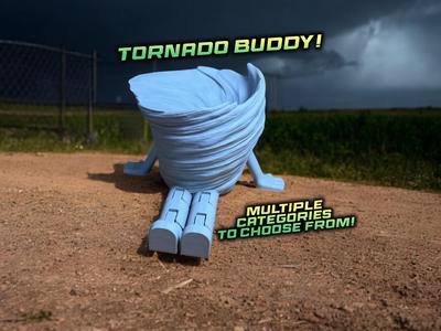 Tornado Buddy: EF1-EF5 Scale Buddy (No Supports)