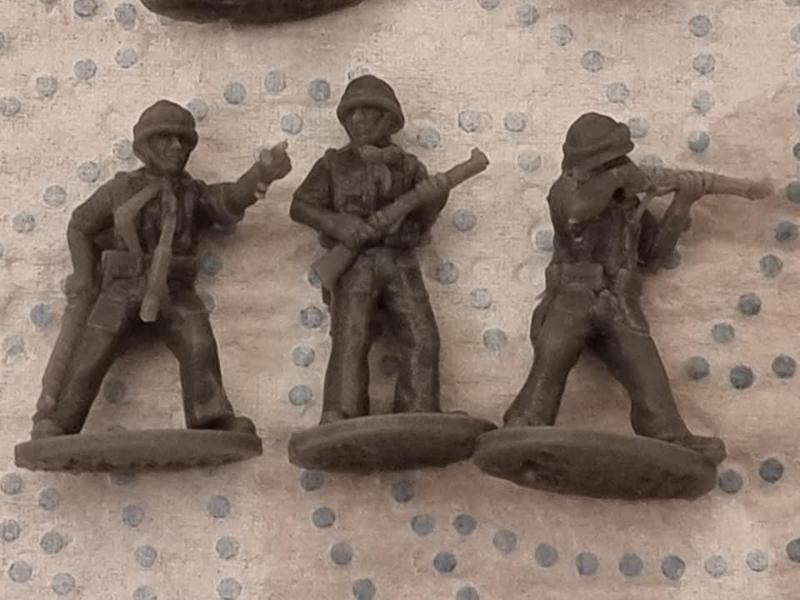20mm Tropic French Bikers 1/72 WW2 Elhiem