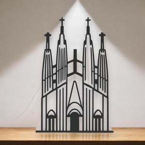 Sagrada Familia Line Art - Desktop Line Art