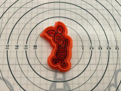 Piglet cookie cutter