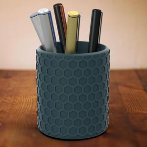 Honeycomb Patterned Pen Holder