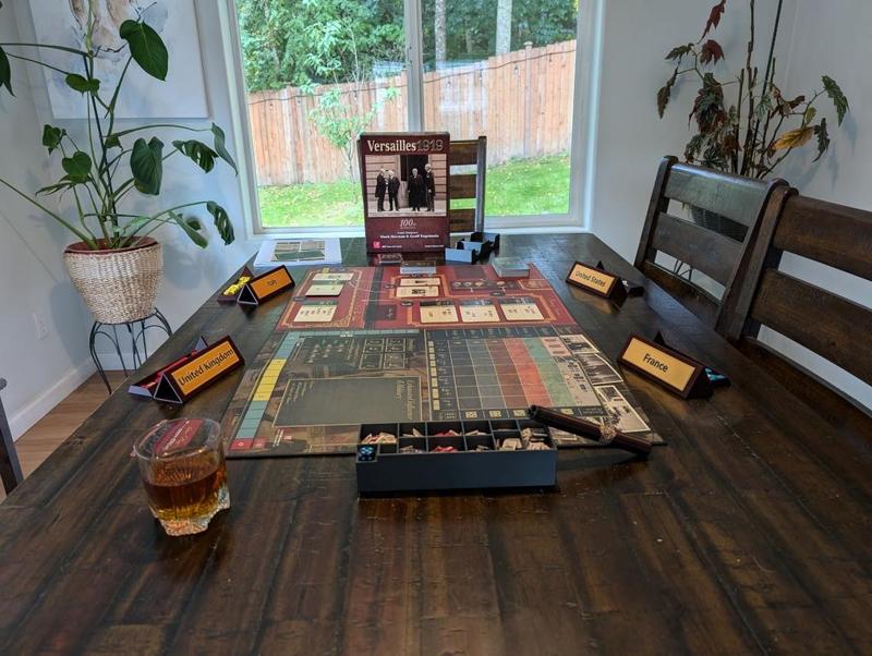 Versailles 1919 Board Game Insert