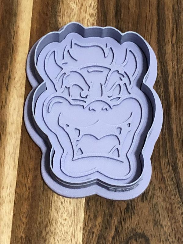 Bowser Cookie Cutters and Stamps