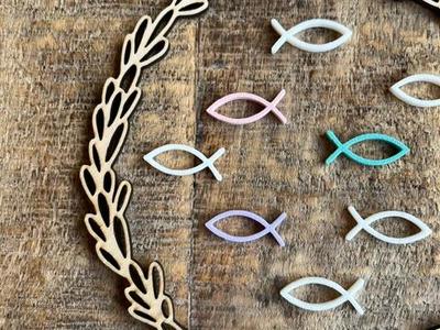 Scatter Decoration Christian Fish