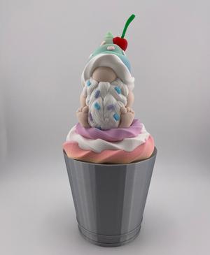 Milkshake Cherry Gnome Container