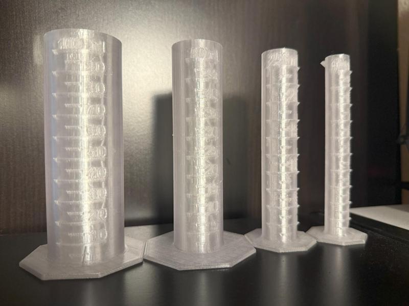 Graduated Cylinder Set – 10ml, 25ml, 50ml & 100ml