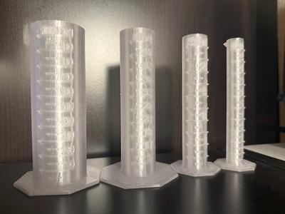 Graduated Cylinder Set – 10ml, 25ml, 50ml & 100ml