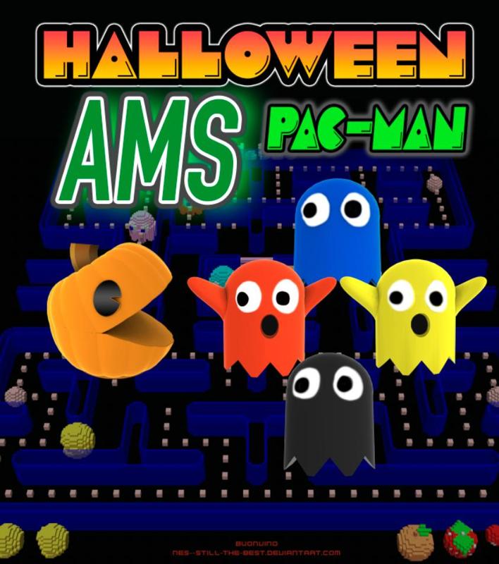 Pumpkin PAC-MAN - BAMBU AMS