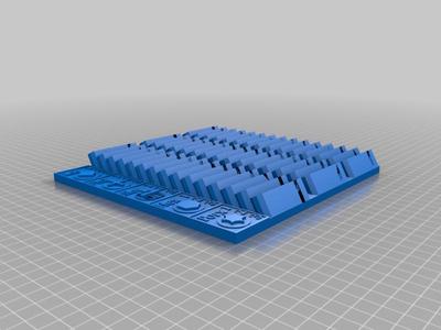 225 Hex Driver Bit Organizer