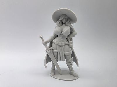 Female Witch Champion Figurine