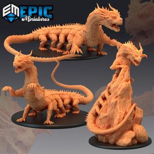 Behir Set / Lightning Lizard / Classic Monster Collection