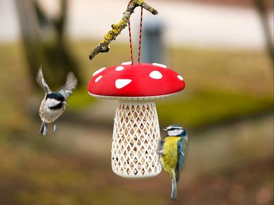 Fly Agaric Bird Feeder