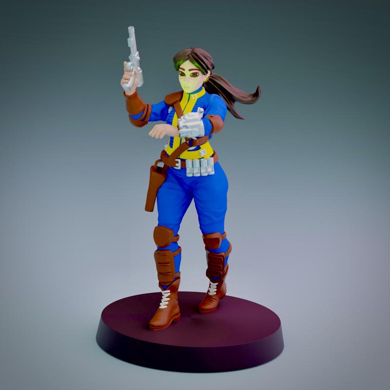 FREE MINI- Lucy MacLean from Fallout TV