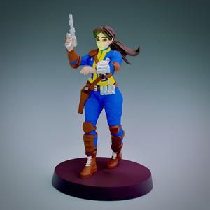FREE MINI- Lucy MacLean from Fallout TV