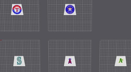 AL West Torso Inserts