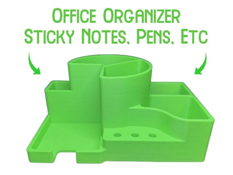 Office Organizer: Sticky Notes, Pens, and More!